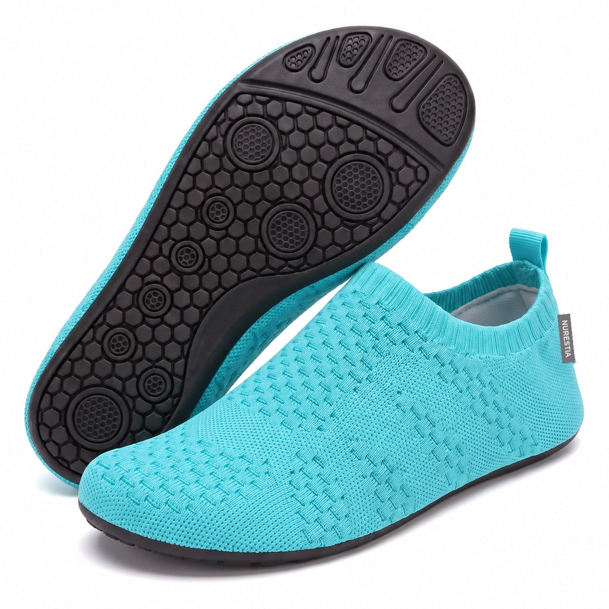 Barefoot sock slippers – Turquoise
