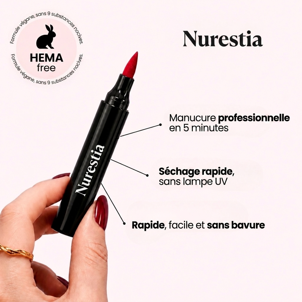 5 stylos vernis à ongles sans lampe UV | Nurestia™
