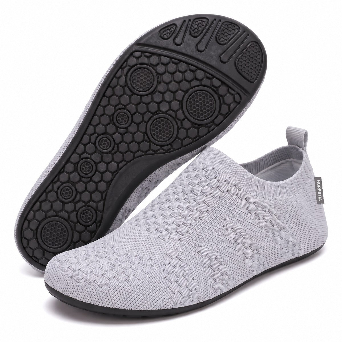 Barefoot sock slippers – Grey