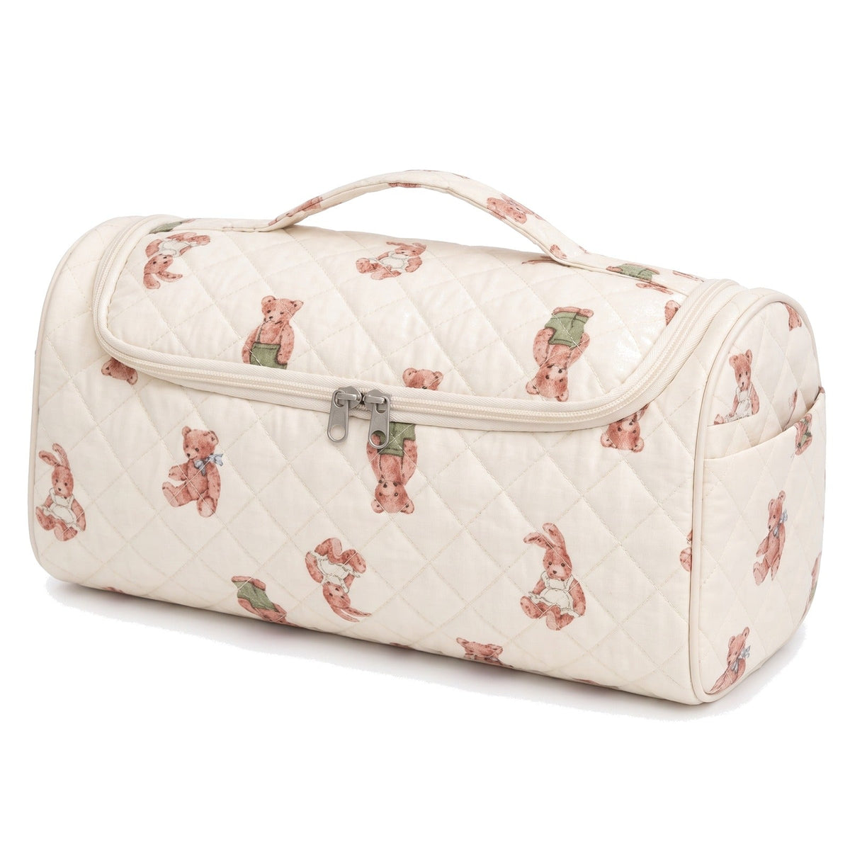 Wrappy hair tool bag in Cute Bear