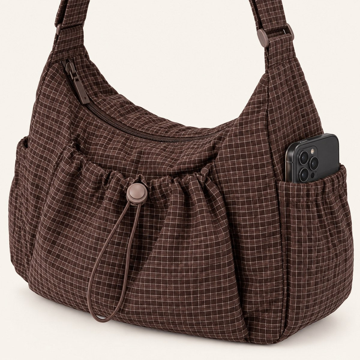Zippy side pocket with a phone